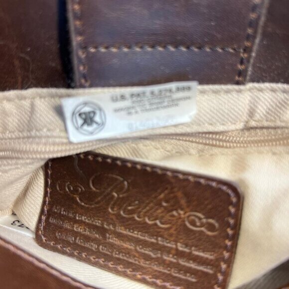 Relic Straw Women's Woven Tote Bag Leather Handles Summer Beach Shoulder Purse - Picture 4 of 4